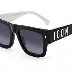 GAFAS DSQUARED2 ICON 0021/S_ Black Occhiali da Sole Unisex 52/20-0