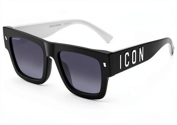 GAFAS DSQUARED2 ICON 0021/S_ Black Occhiali da Sole Unisex 52/20-0