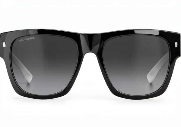 Occhiali da sole DSQUARED2 Icon 0004/s 55 mm 80S/9O Black White-1