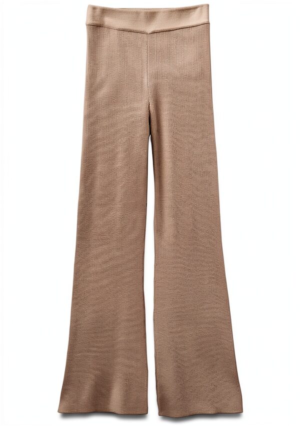 Pantaloni Donna The Drop Ellison Gamba Larga Cagliata e Siero di Latte-5