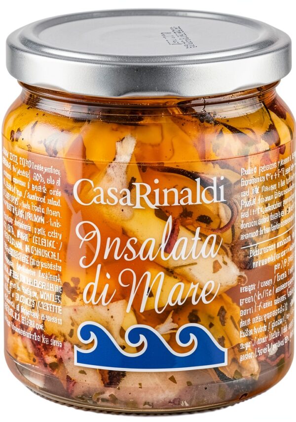 Insalata di Mare Casa Rinaldi 280g Sapore Intenso di Molluschi-0