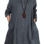 Camicia Cardigan Lunga Donna VOGK105 – colori e taglie M-XXL-0