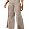The Drop Catalina Rib Sweater Pant Donna – Pantaloni Nero in Nylon-0