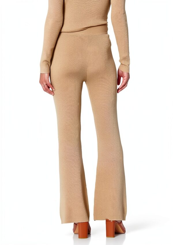 Pantaloni Donna The Drop Ellison Gamba Larga Cagliata e Siero di Latte-1