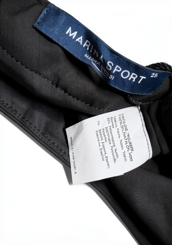 Generico Marina Sport by Marina Rinaldi Pantalone Donna Tessuto Tecnico Blu 5131258 Naval (25 - IT 54)-3