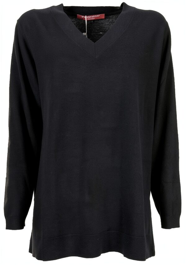 Maglione Donna Aloe Nero M Plus MARINA SPORT-0