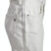 Generico Take Two Jeans Donna Cotone Bull Color con scoloriture DKE4567 Wanda Bianco Made in Italy-3