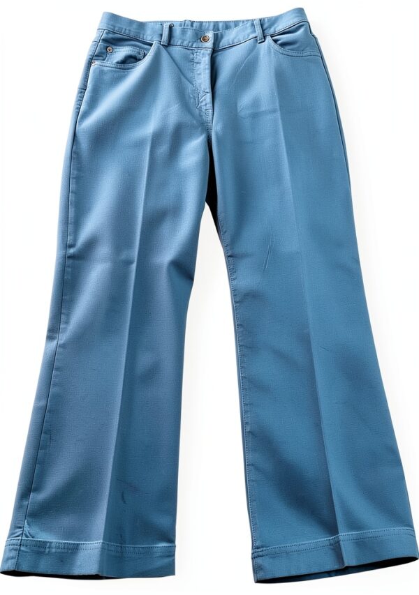 Pantalone Jeans Raso Turchese Marina Rinaldi Linea N.O.W Taglio Dritto-0