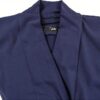TADASHI spolverino donna felpa garzata blu over TPE236010 S Plus-1