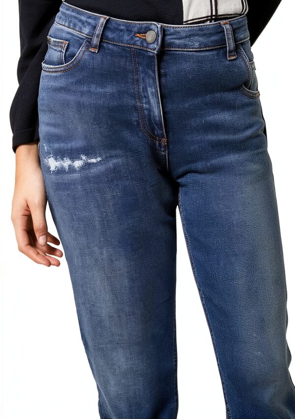 Jeans donna Persona by Marina Rinaldi super stretch denim stone washed-2