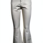 Generico Take Two Jeans Donna Cotone Bull Color con scoloriture DKE4567 Wanda Bianco Made in Italy-0