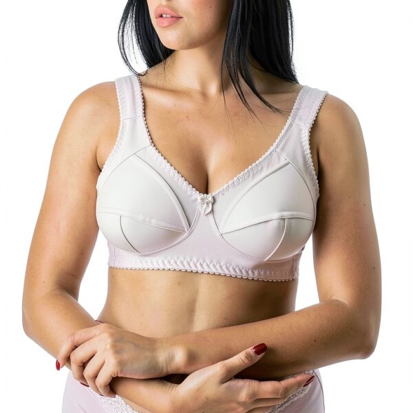 frugue Reggiseno Senza Ferretto Contenitivo Taglie Forti Pizzo Donna-1