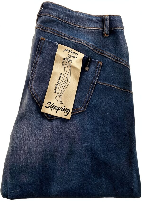 Jeans donna Persona by Marina Rinaldi super stretch denim stone washed-4