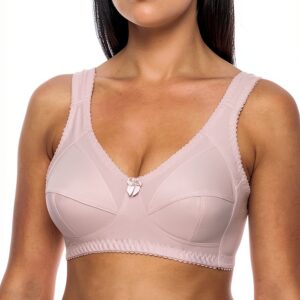frugue Reggiseno Senza Ferretto Contenitivo Taglie Forti Pizzo Donna-0
