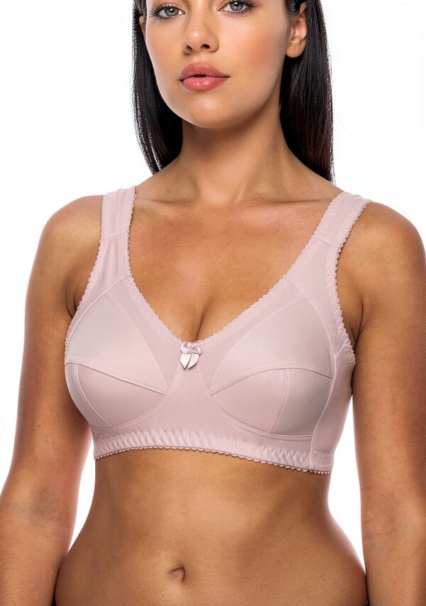 frugue Reggiseno Senza Ferretto Contenitivo Taglie Forti Pizzo Donna-0