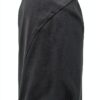 Gonna Donna Marina Rinaldi LANUTO Grigio con Zip Dietro e Spacco 25-54-1