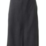 Gonna Donna Marina Rinaldi LANUTO Grigio con Zip Dietro e Spacco 25-54-0