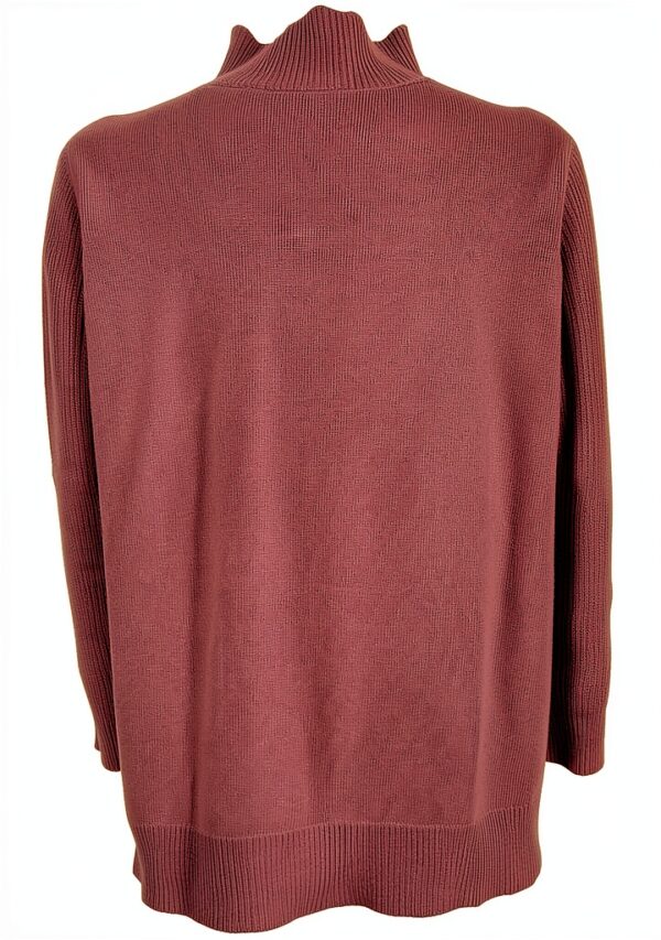 Maglia Donna Persona by Marina Rinaldi in Cachemire Rosa S/L-3