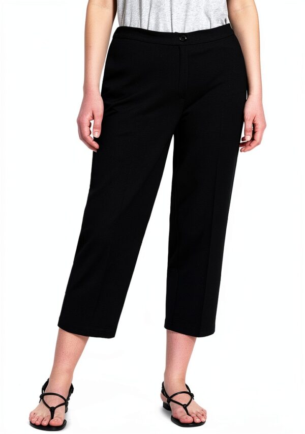 Marina Rinaldi Persona Pantalone Donna Cropped Punto Milano Art 11.1781041 Orlo-0