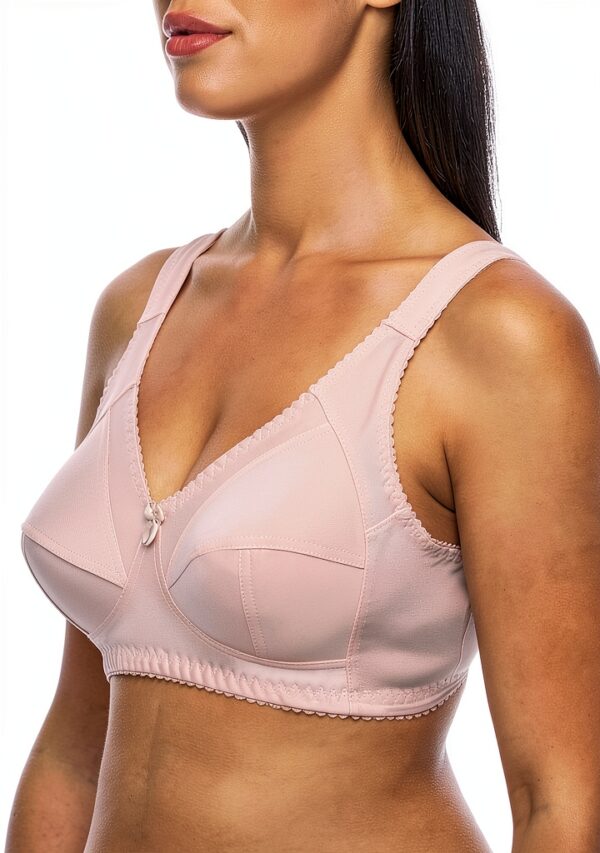 frugue Reggiseno Senza Ferretto Contenitivo Taglie Forti Pizzo Donna-4