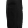 PERSONA by Marina Rinaldi Gonna Nero VALDOR 100% Poliestere 23-IT 52-0