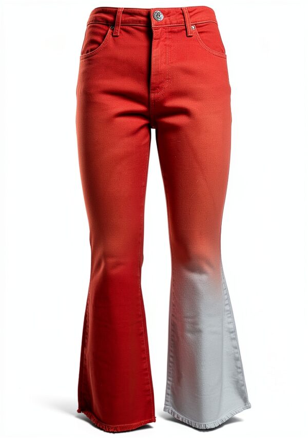 Generico Take Two Jeans Donna Cotone Bull Color con scoloriture DKE4567 Wanda Bianco Made in Italy-6