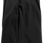 PERSONA by Marina Rinaldi Pantalone Donna Lana a Zampa Zip Davanti Art LAMENTI (23 - IT 52, Nero)-0