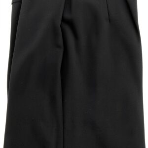 PERSONA by Marina Rinaldi Pantalone Donna Lana a Zampa Zip Davanti Art LAMENTI (23 - IT 52, Nero)-0