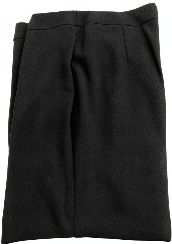 PERSONA by Marina Rinaldi Pantalone Donna Lana a Zampa Zip Davanti Art LAMENTI (19 - IT 48, Nero)-0