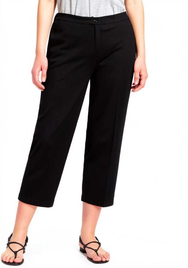 Marina Rinaldi Persona Pantalone Donna Cropped Punto Milano Art 11.1781041 Orlo-5