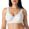frugue Reggiseno Senza Ferretto Contenitivo Taglie Forti Pizzo Donna-3