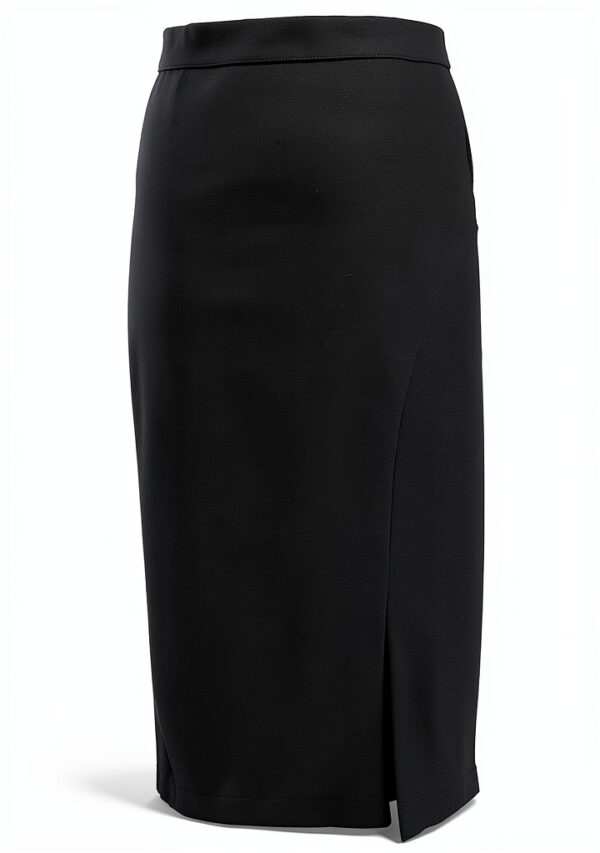 PERSONA by Marina Rinaldi Gonna Donna Nero VALDOR 100% Poliestere Made in Italy (21 - IT 50)-0