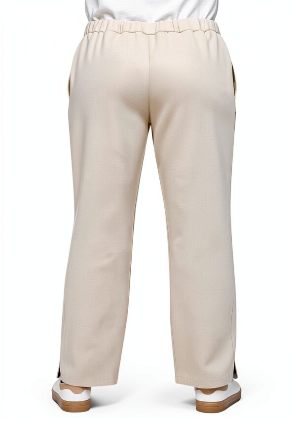 Marina Rinaldi Pantalone Donna in Jersey Scamosciato Morbido Art 13.1783081-4