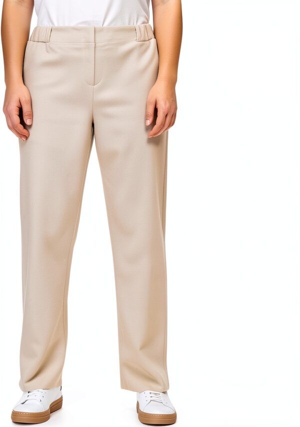 Marina Rinaldi Pantalone Donna in Jersey Scamosciato Morbido Art 13.1783081-1