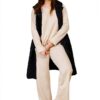 Marina Rinaldi Pantalone Donna in Jersey Scamosciato Morbido Art 13.1783081-5